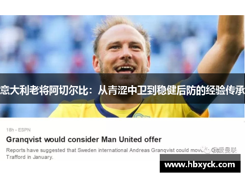 意大利老将阿切尔比：从青涩中卫到稳健后防的经验传承